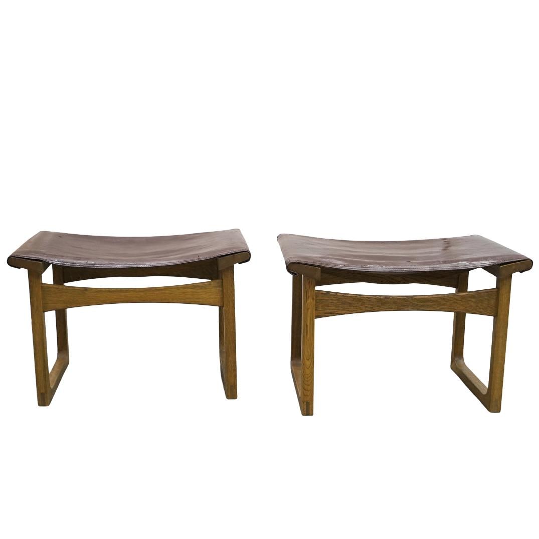 Ejnar Larsen (Danish, 1917–1987) & Aksel Bender Madsen (Danish, 1916–2000) Stools (1 of 7)