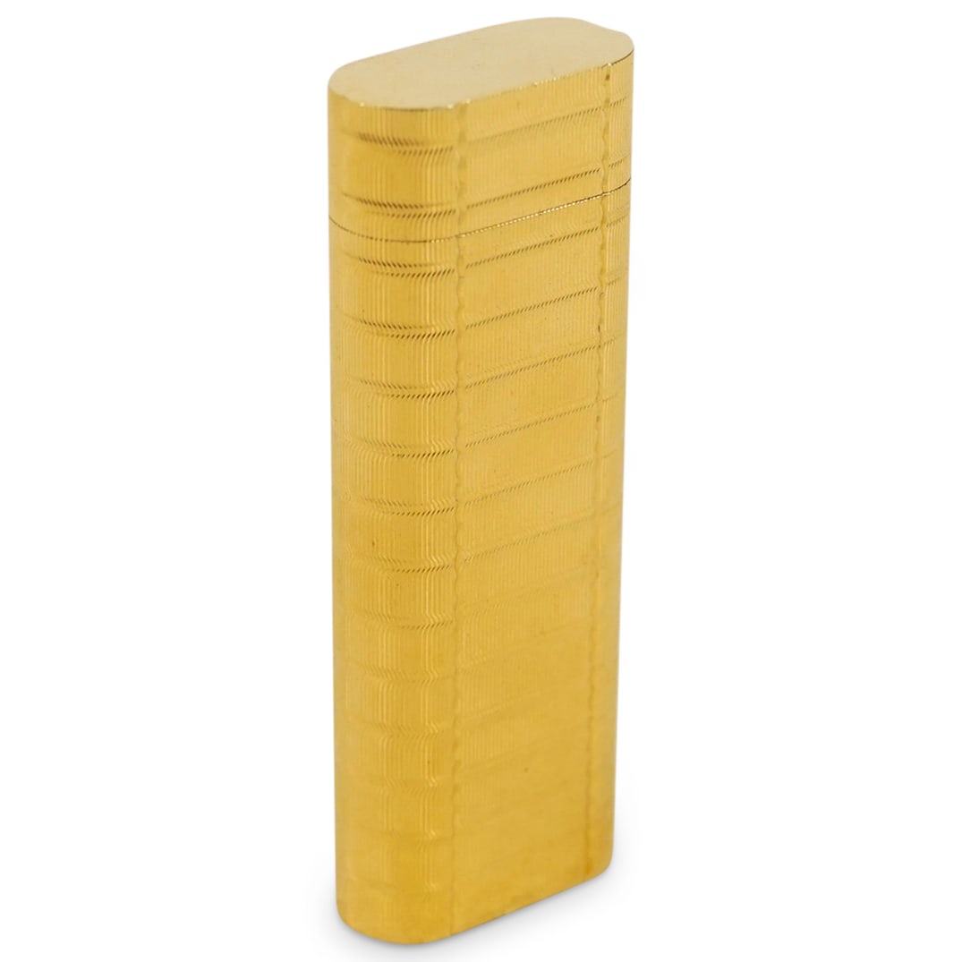 Cartier Gold Plated Cigarette Lighter (1 of 4)