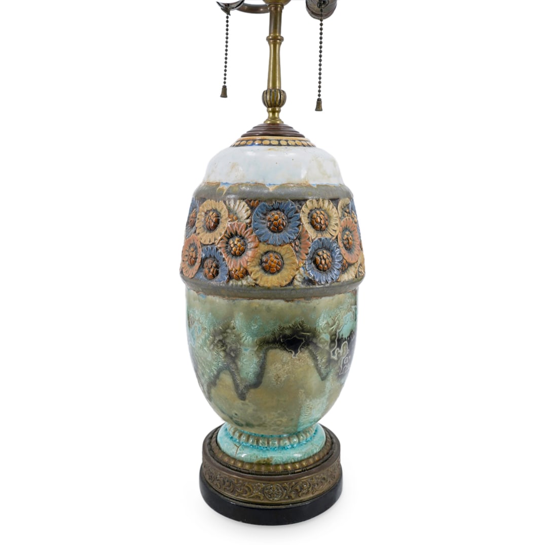 Joseph Mougin French Stoneware Art Pottery Lamp (1 of 7)