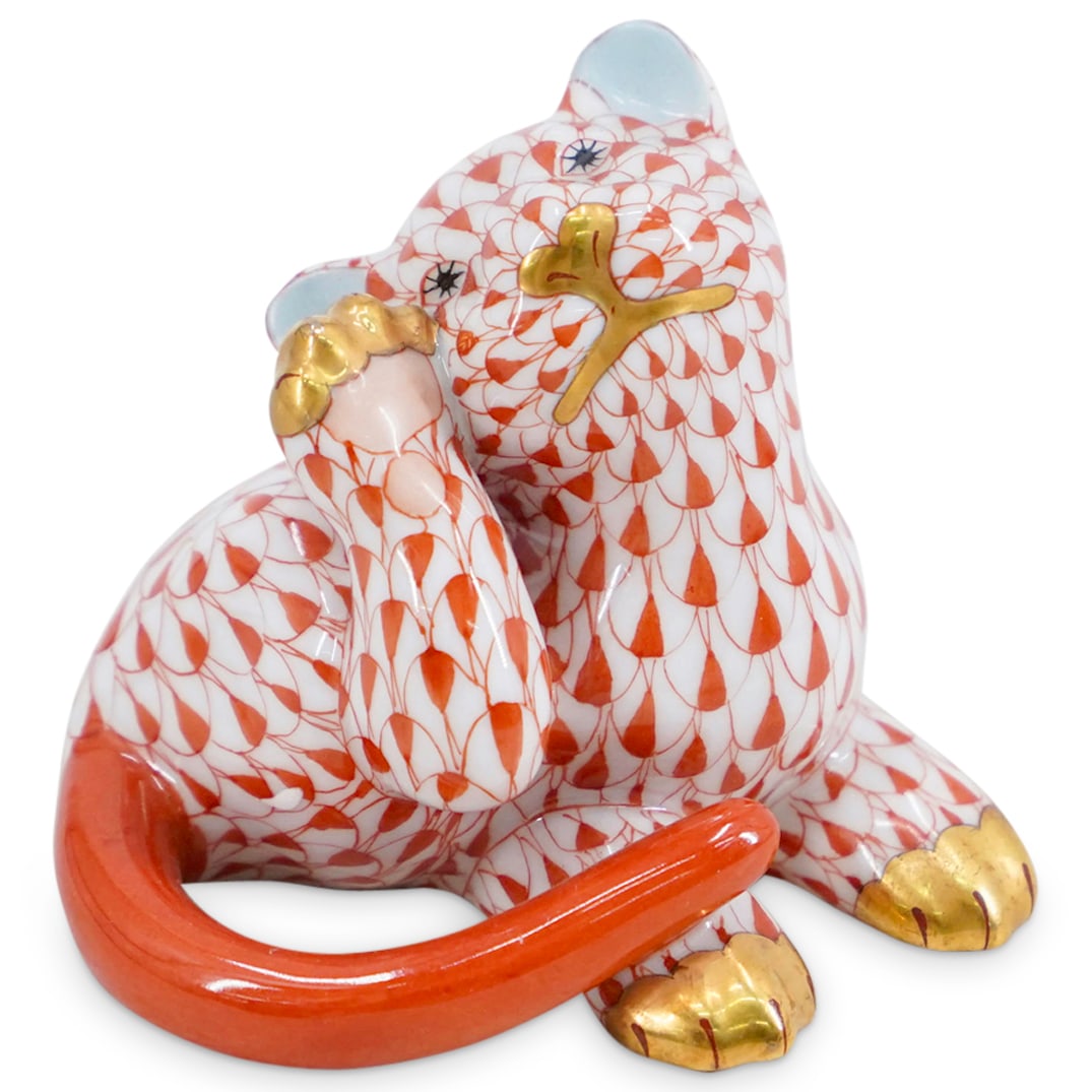 Herend "Lion Cub" Porcelain Figurine (1 of 5)