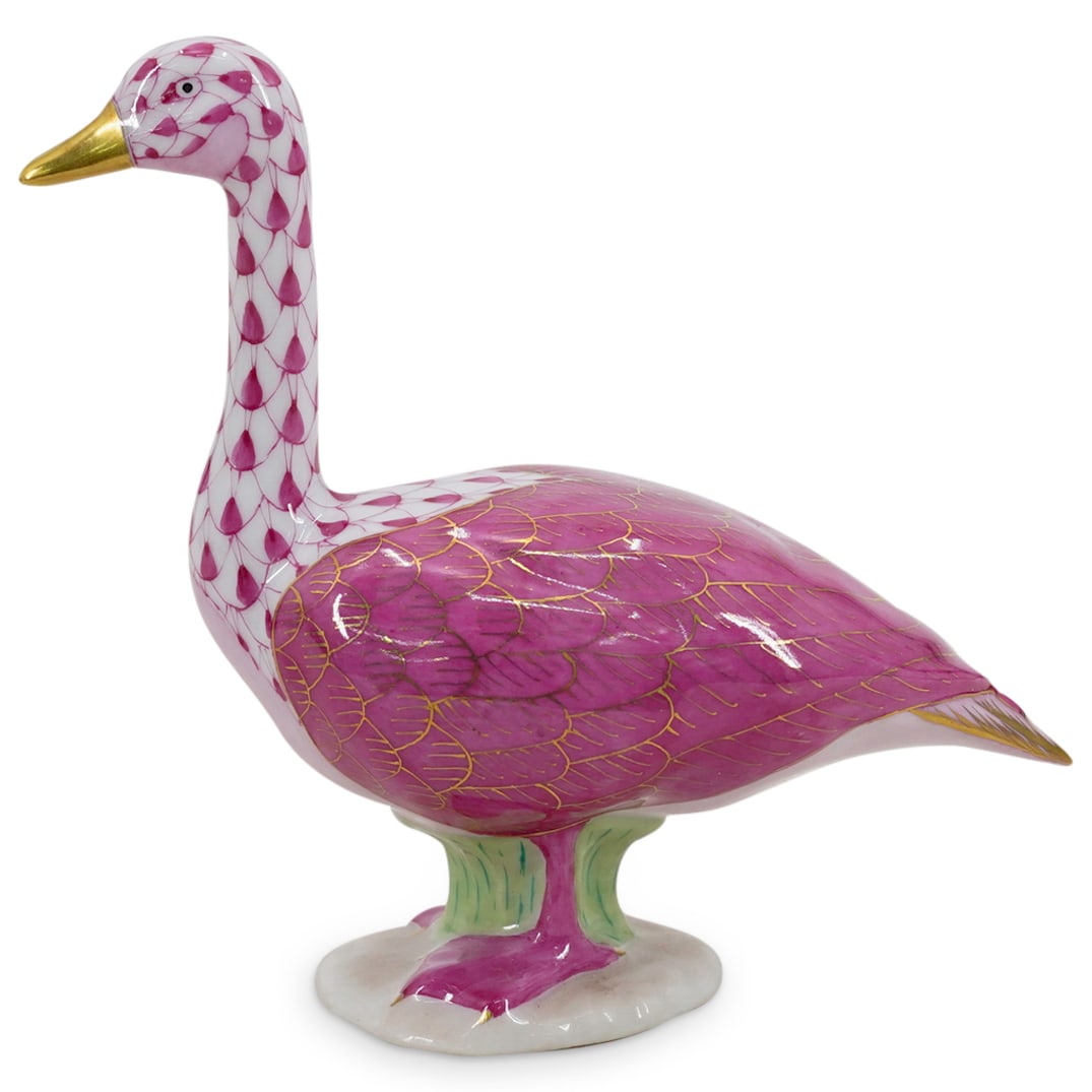 Herend Porcelain "Canada Goose" Figurine (1 of 3)