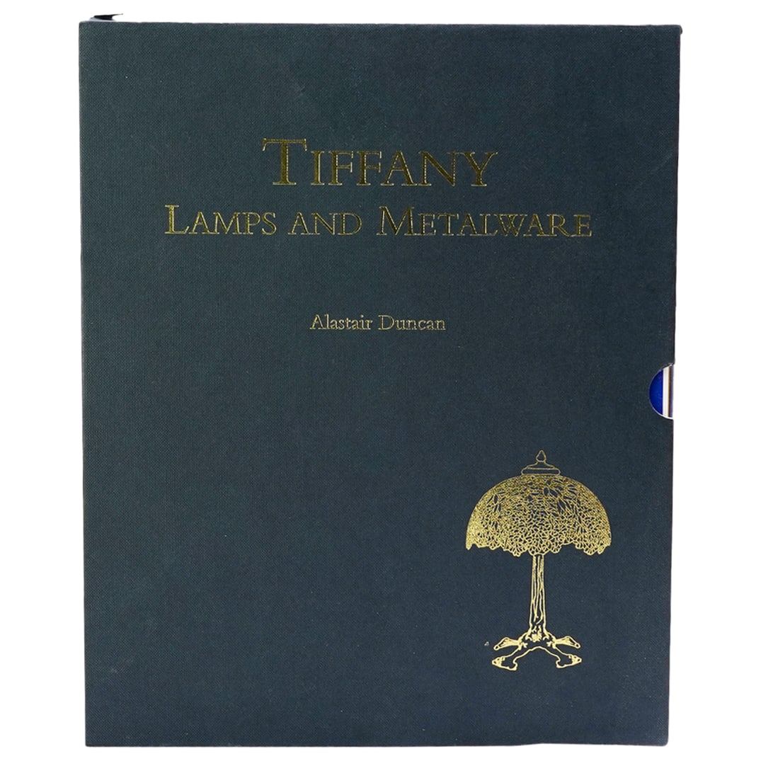 Tiffany Lamps & Metalware' Art Book (1 of 7)