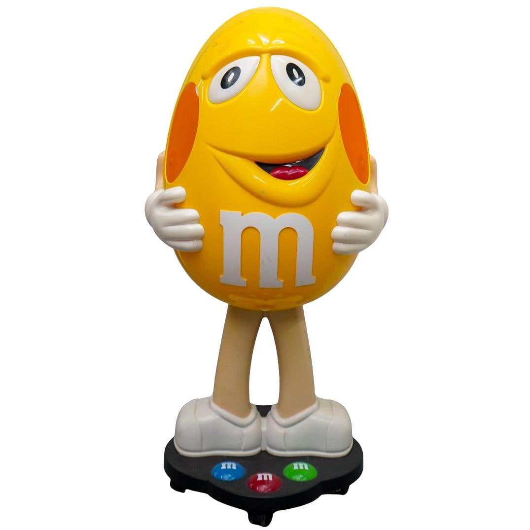 M&M Yellow Candy Hard Plastic Store Display (1 of 5)