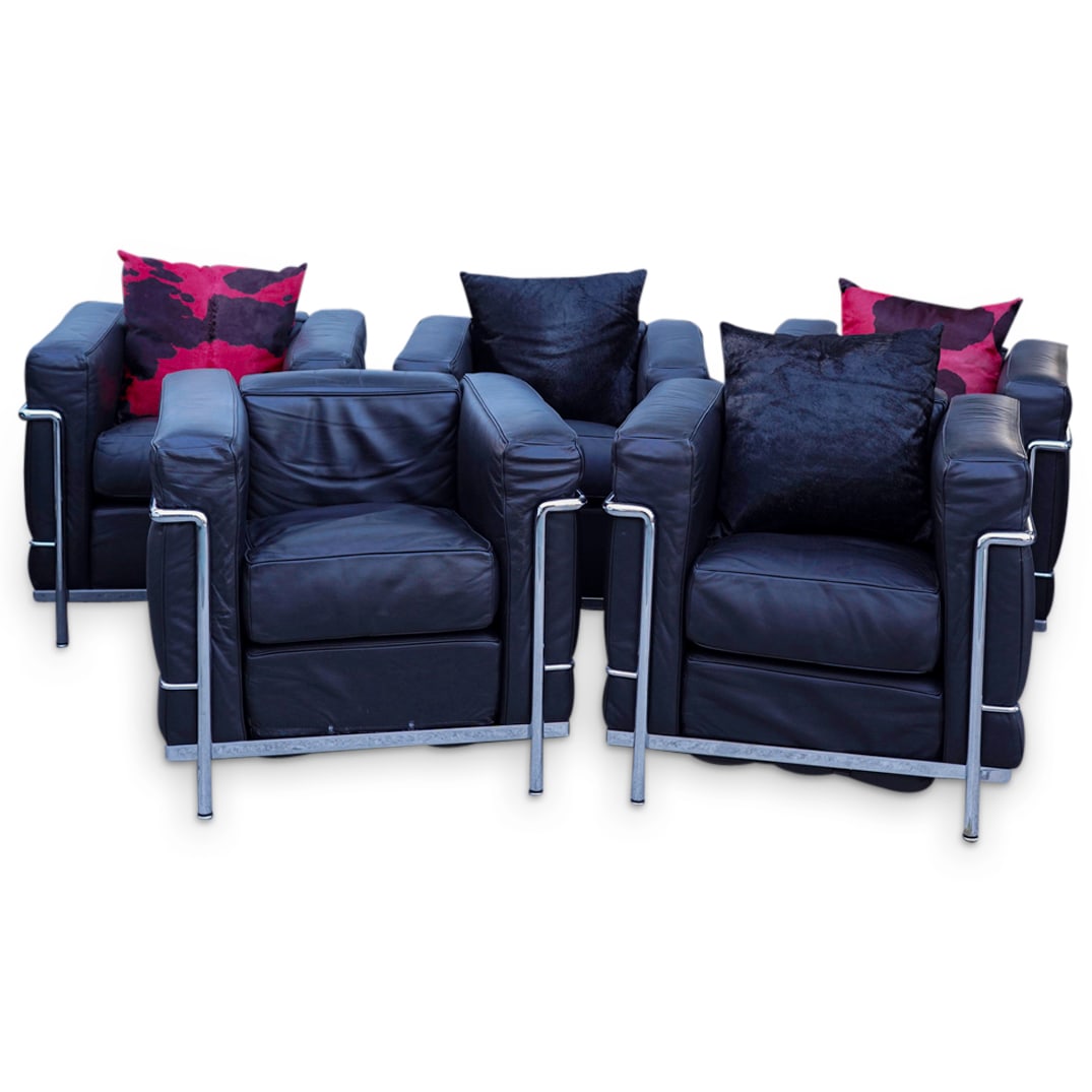 Le Corbusier (Swiss, 1887-1965) For Cassina Designer Armchairs (1 of 9)