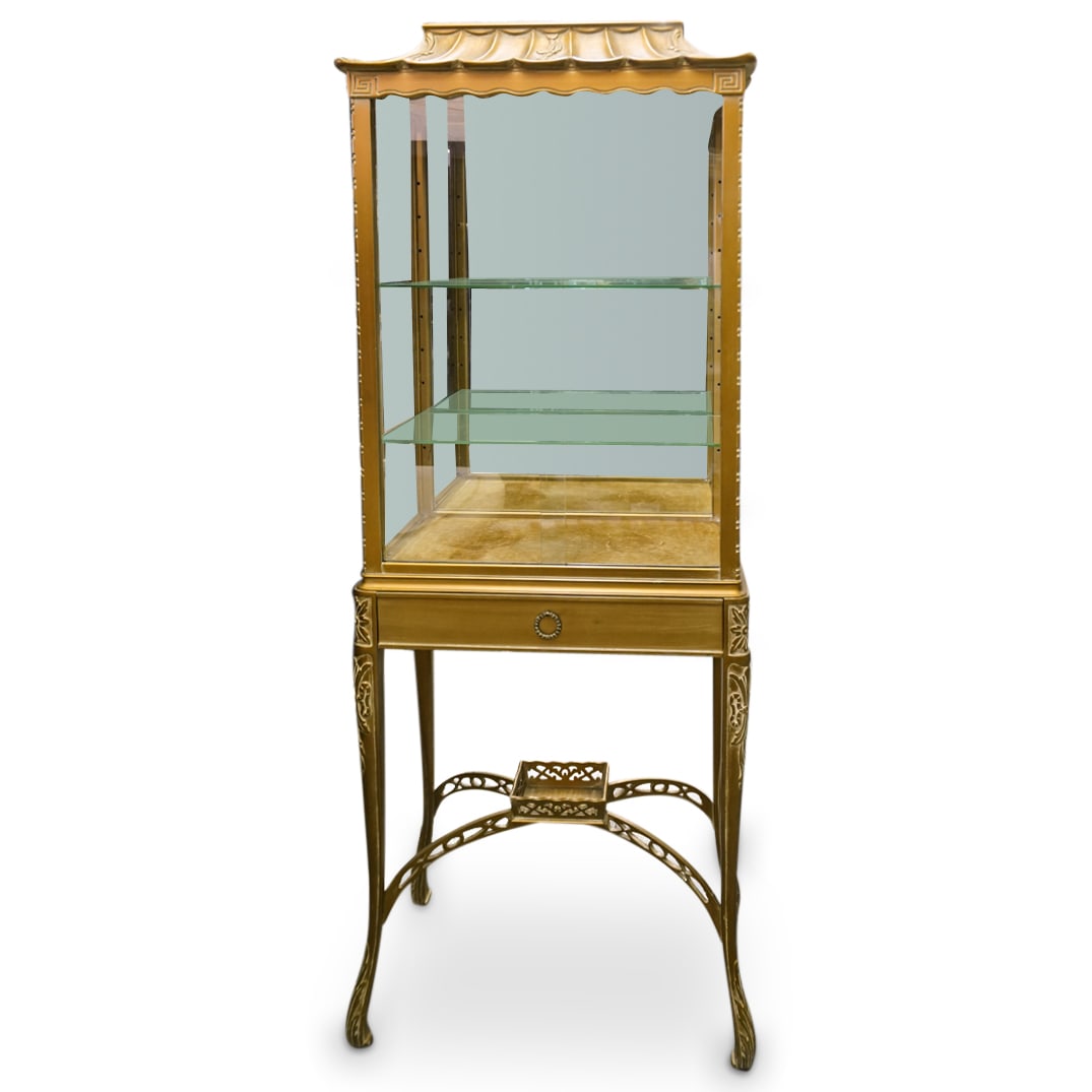 Designer Pagoda Curio Display Cabinet (1 of 7)