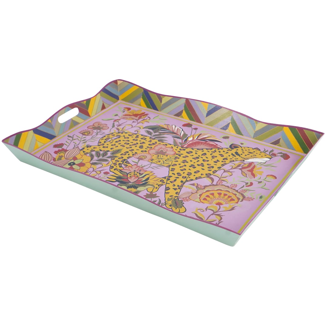 MacKenzie Childs Leopard Tray (1 of 4)