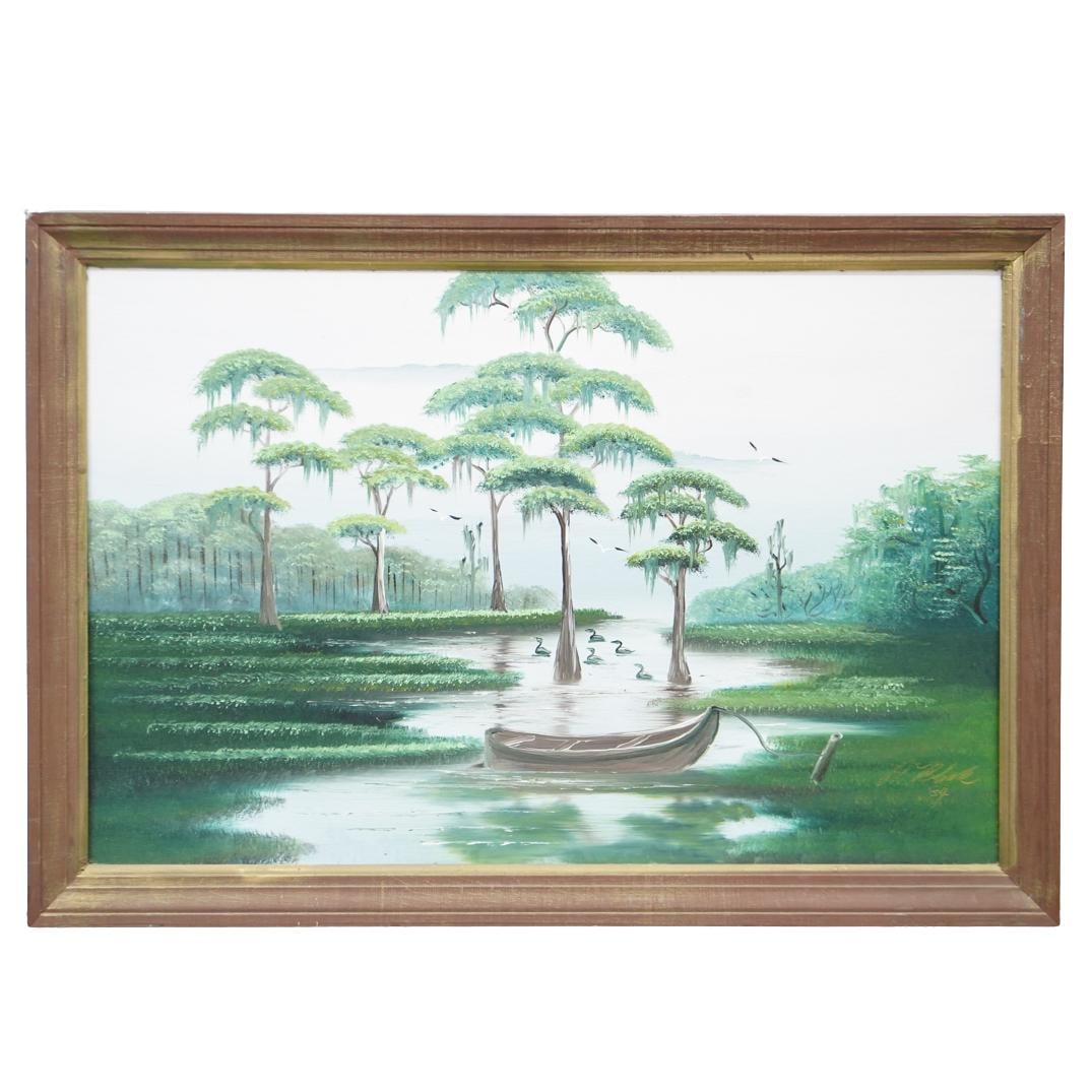 Al Black (American, 1947) Highwaymen Painting On Masonite (1 of 6)