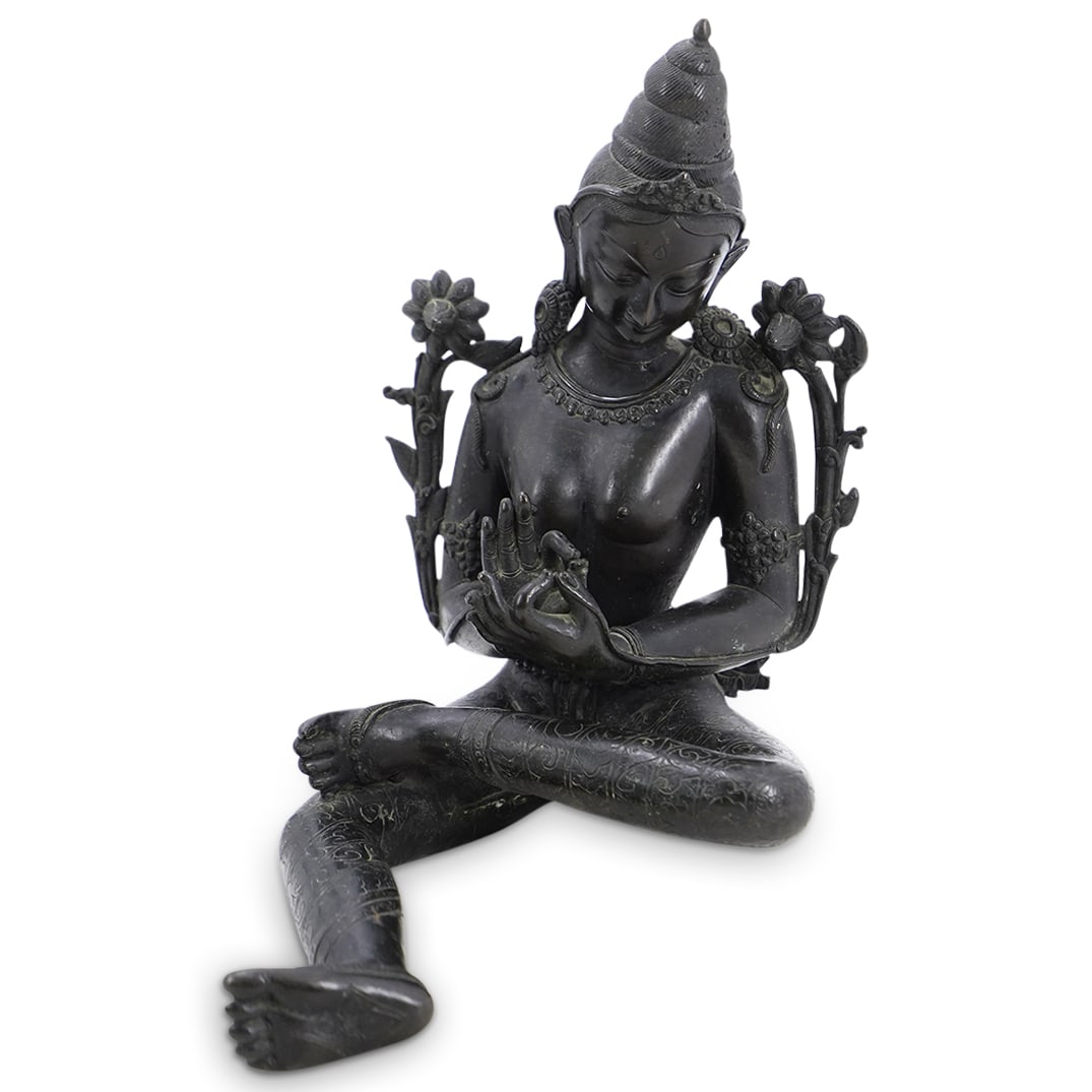 Tibetan Bronze Buddhist Sculpture (1 of 10)