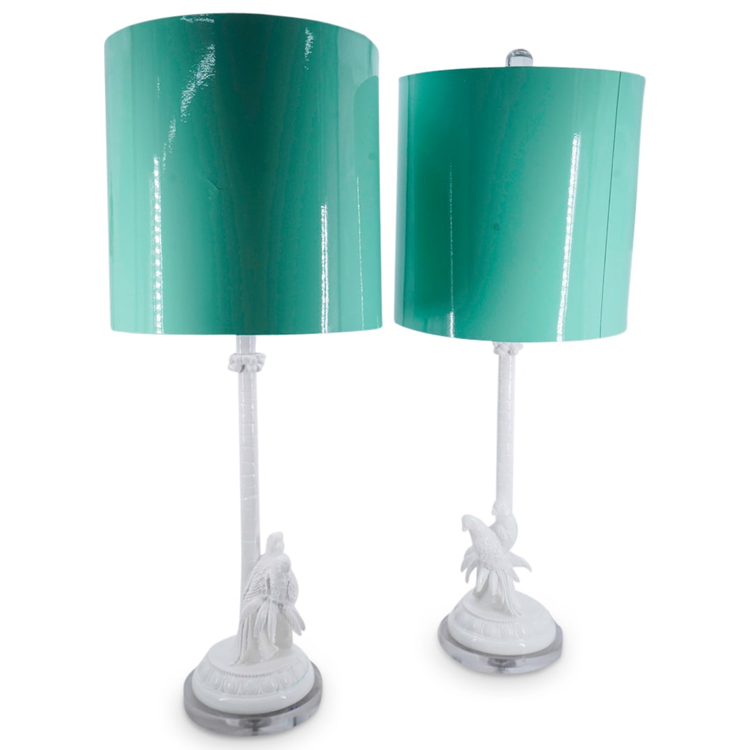 Pair of Decorative Bird Table Lamps (1 of 14)