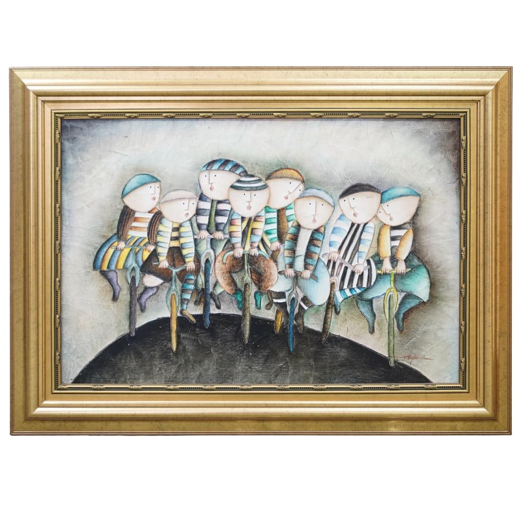 Joyce Roybal (B. 1955) Embellished Giclee On Canvas (1 of 6)