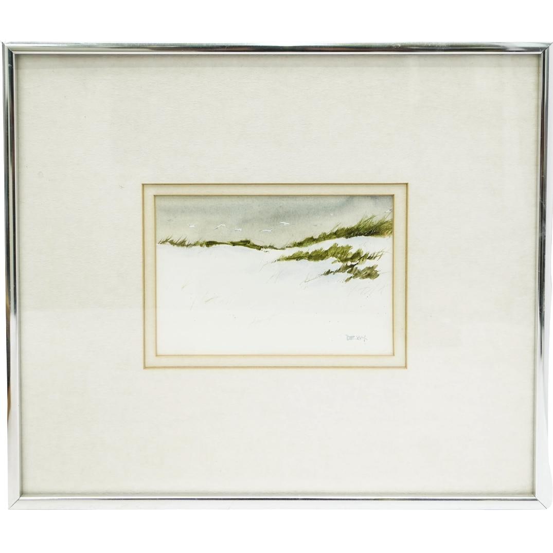 Pat Dews (American, 20th Cent.) Watercolor Painting (1 of 4)