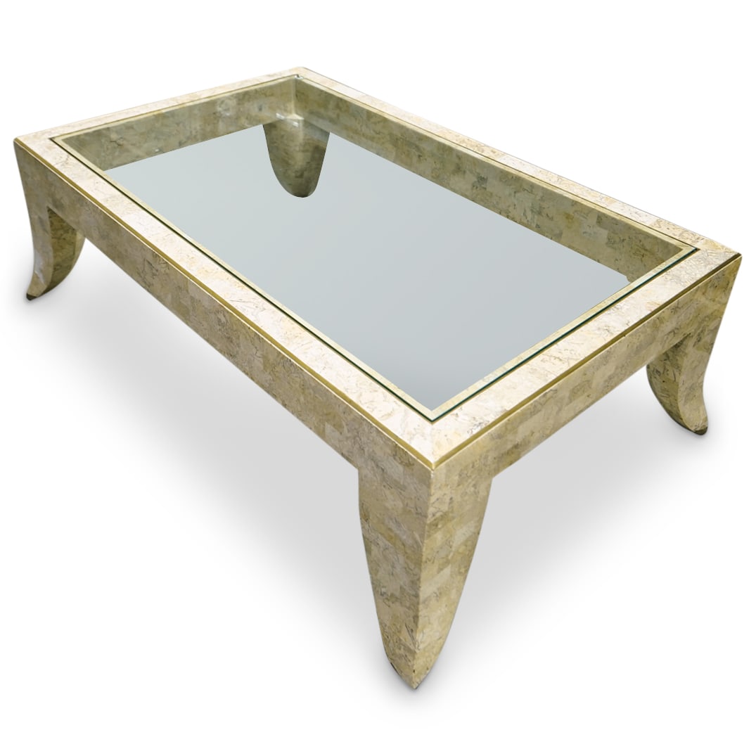 Maitland Smith Tessellated Stone Coffee Table (1 of 5)