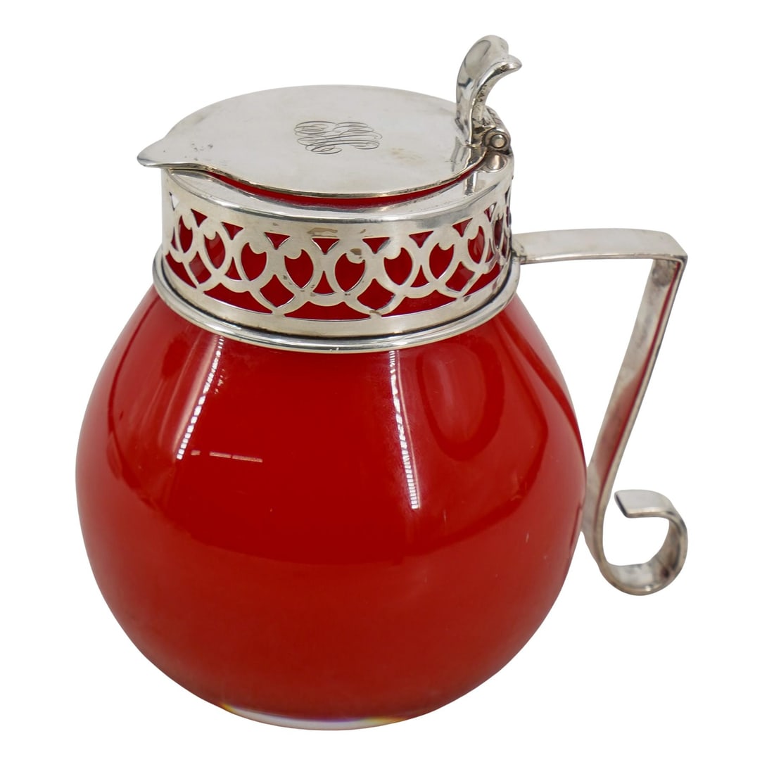 Tiffany & Co. Sterling Silver Blown Glass Pitcher (1 of 4)