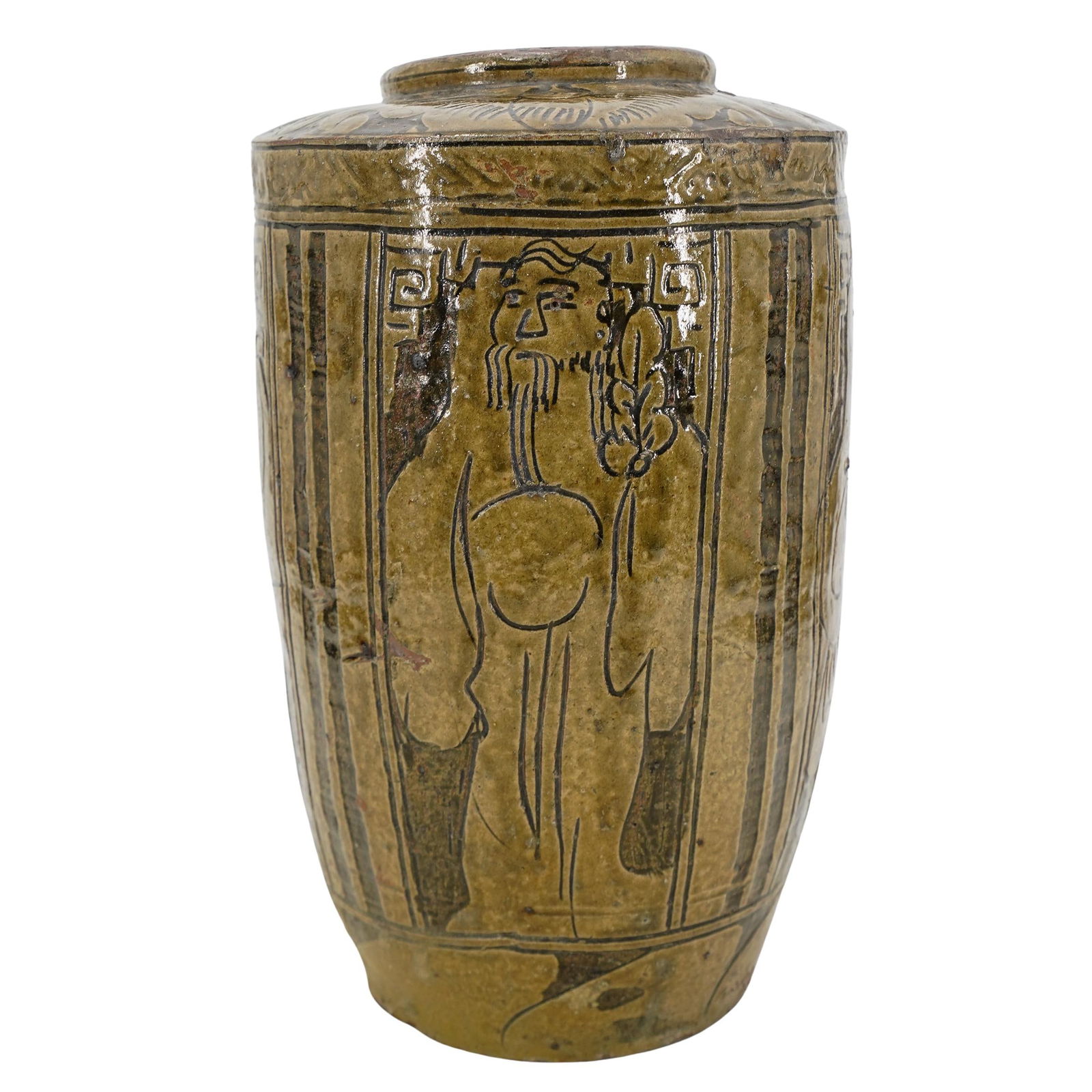 East Asian Studio Pottery Ceramic Vase (1 of 7)