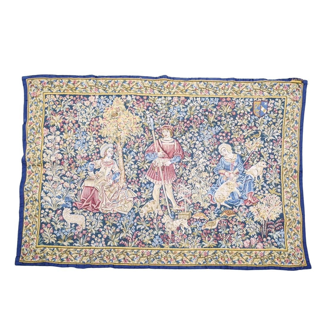 French Pastoral Textile Tapestry (1 of 6)