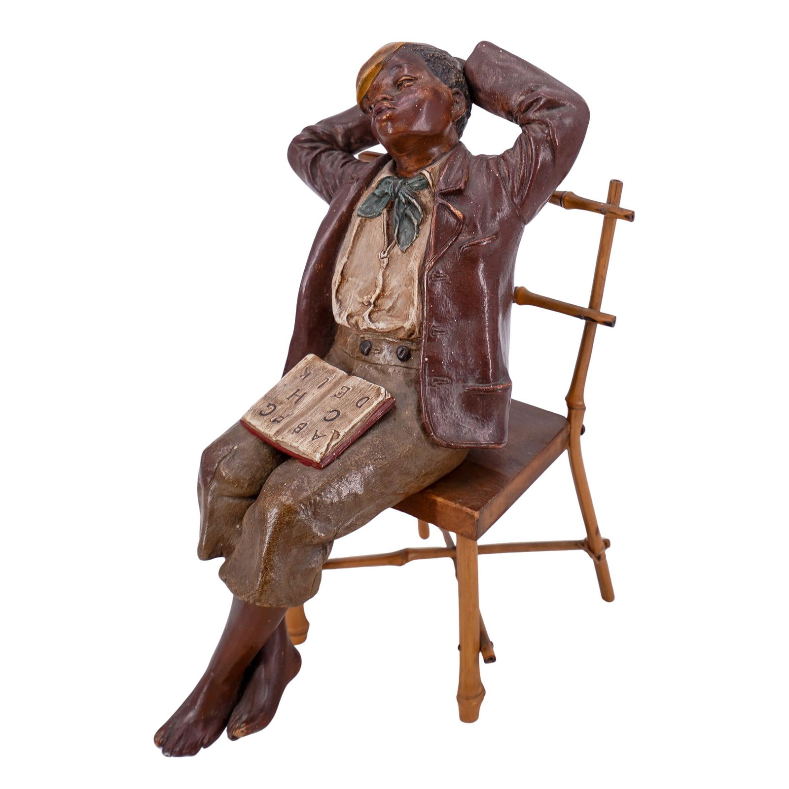 Johann Maresch (Austrian, 1821) Black Americana Sculpture (1 of 6)