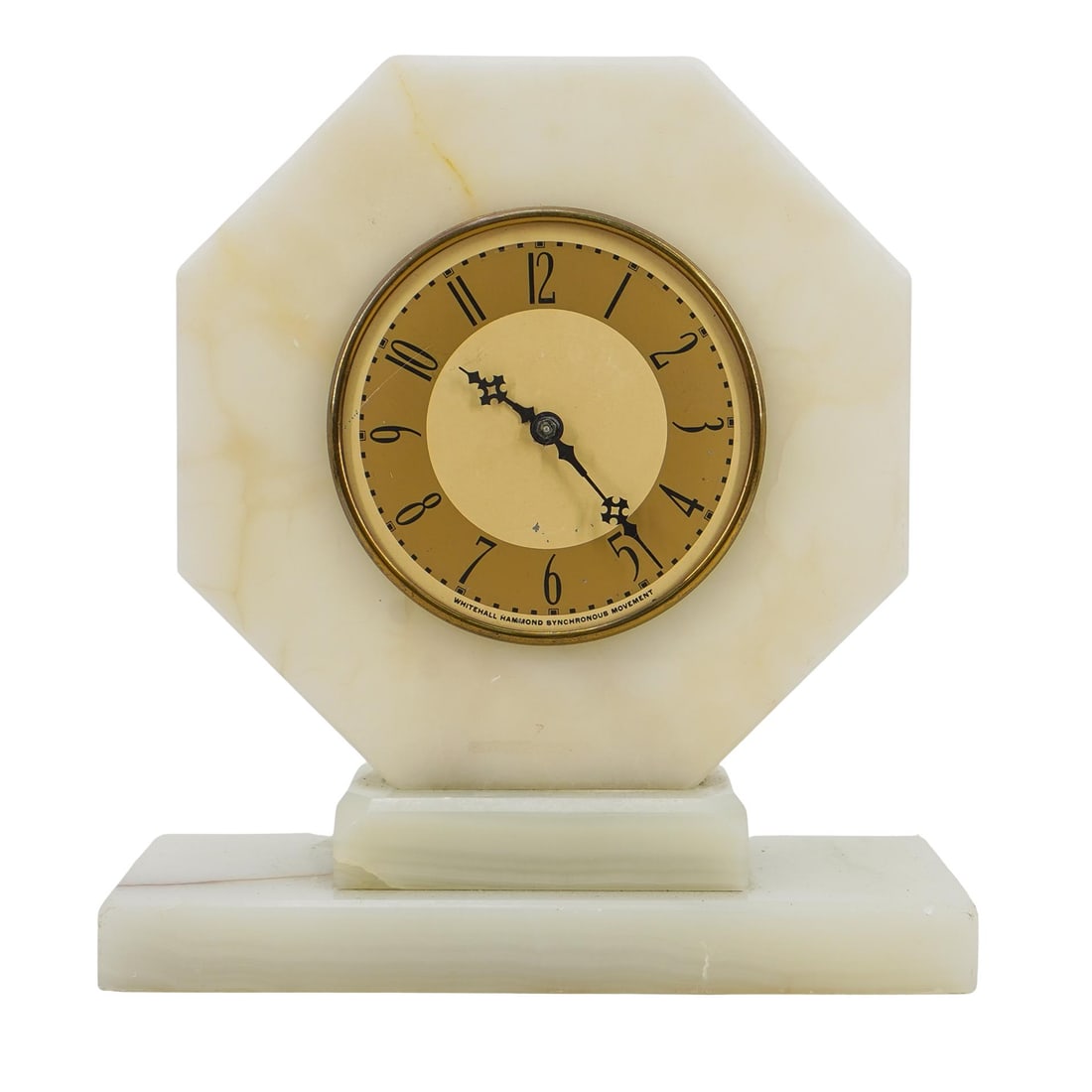 Art Deco Style American Electrical Onyx Clock (1 of 7)
