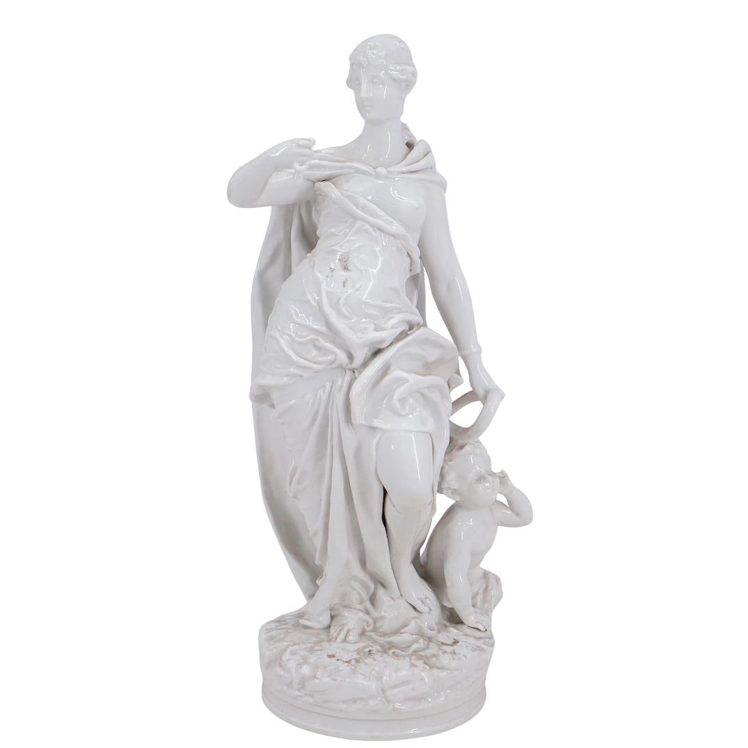 KPM German Porcelain "Allegory Of Wisdom" Figurine (1 of 7)