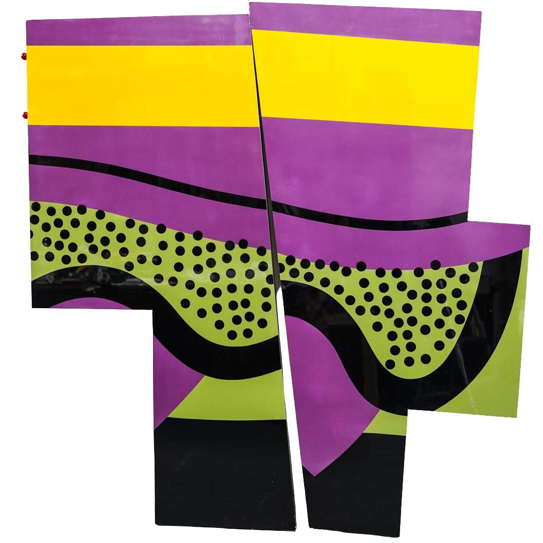 Jim Jacobs (American, born 1945) "Memphis (Chinese Chance)" Lacquer On Board (1 of 6)