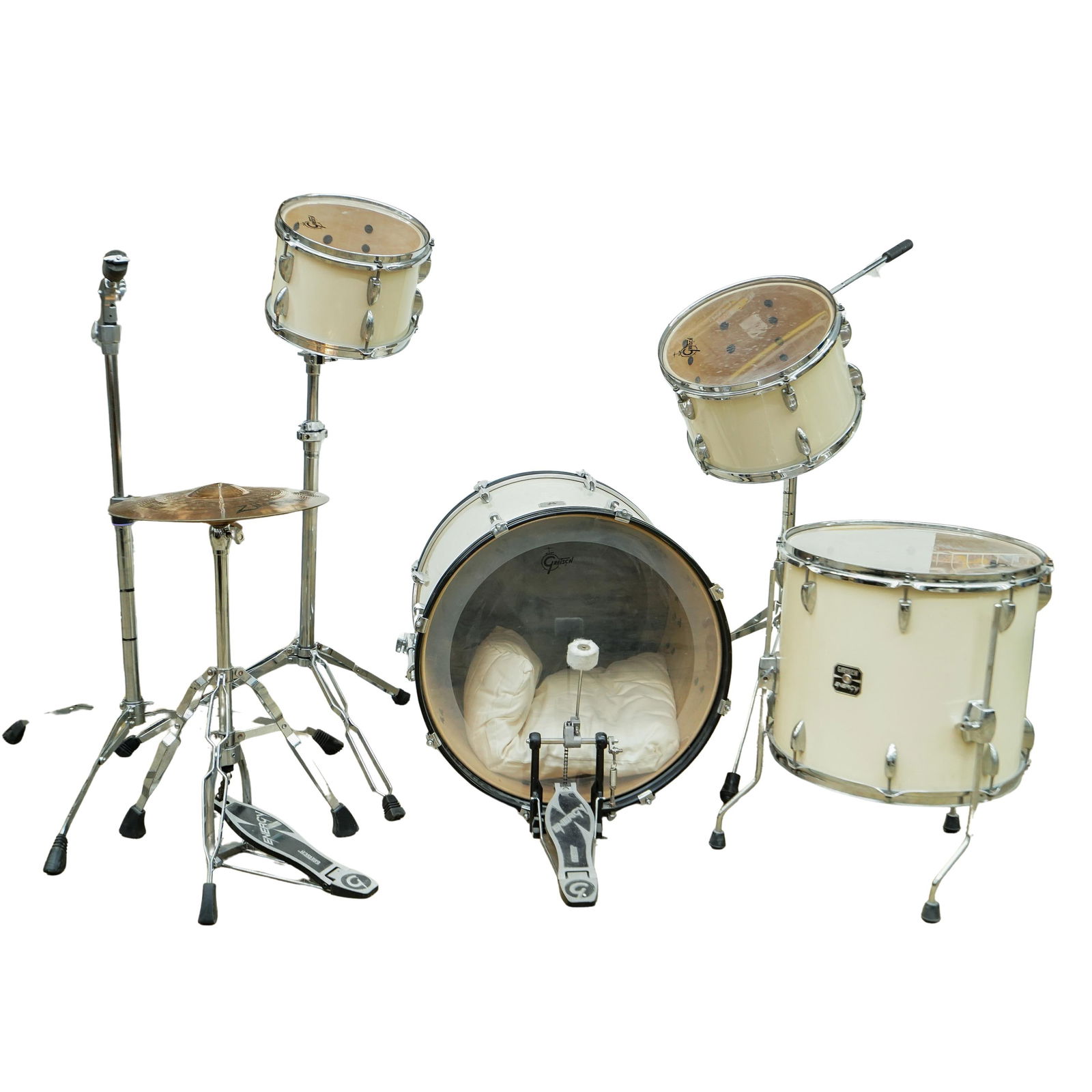 Gretsch Energy Partial Drum Set W/ Zildjian Hi Hat (1 of 11)