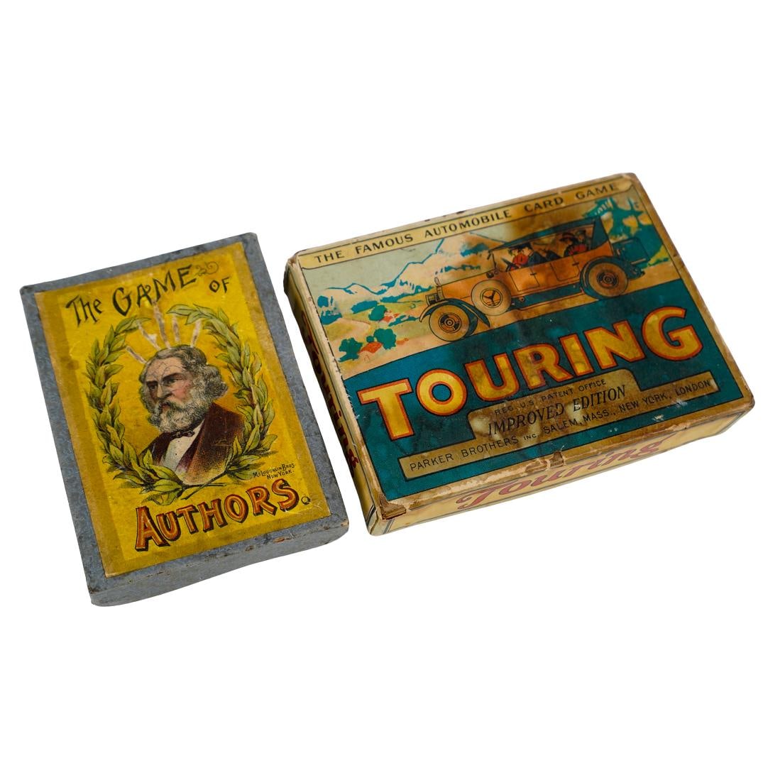 (2 Pc) Two Antique Playing Card Grouping (1 of 7)