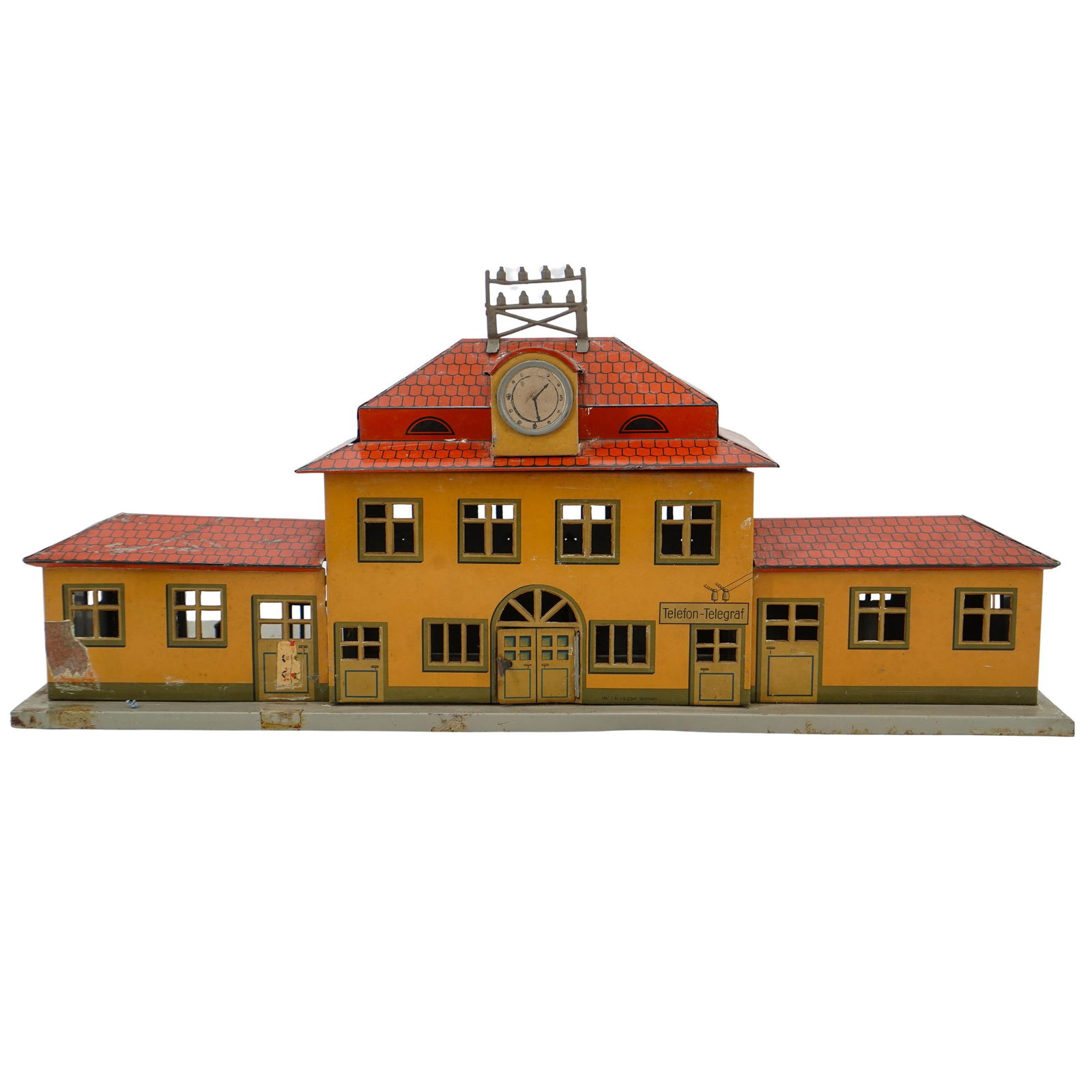 German Marklin Tin Train Station (1 of 8)