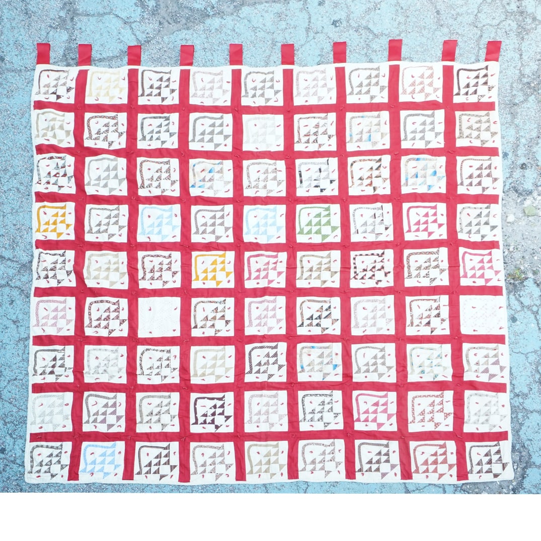 Broderie Perse Handmade Quilt (1 of 5)