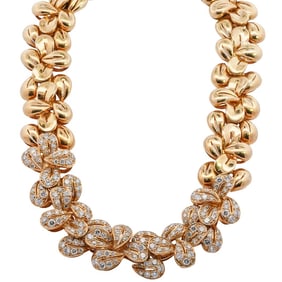 Black Starr & Frost 18k Gold Diamond Necklace