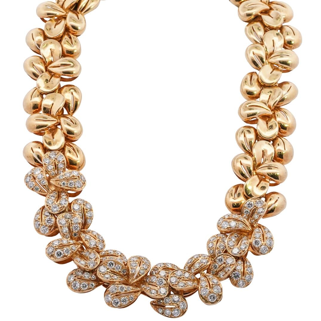 Black Starr & Frost 18k Gold Diamond Necklace (1 of 6)