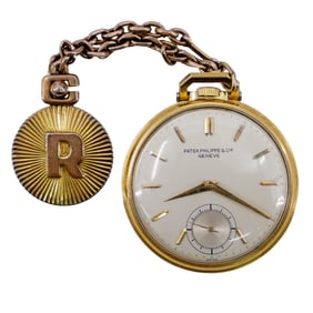 Patek Philippe 18k Gold Pocket Watch