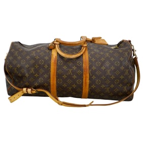 Louis Vuitton Monogram Keepall 55 Duffle Bag