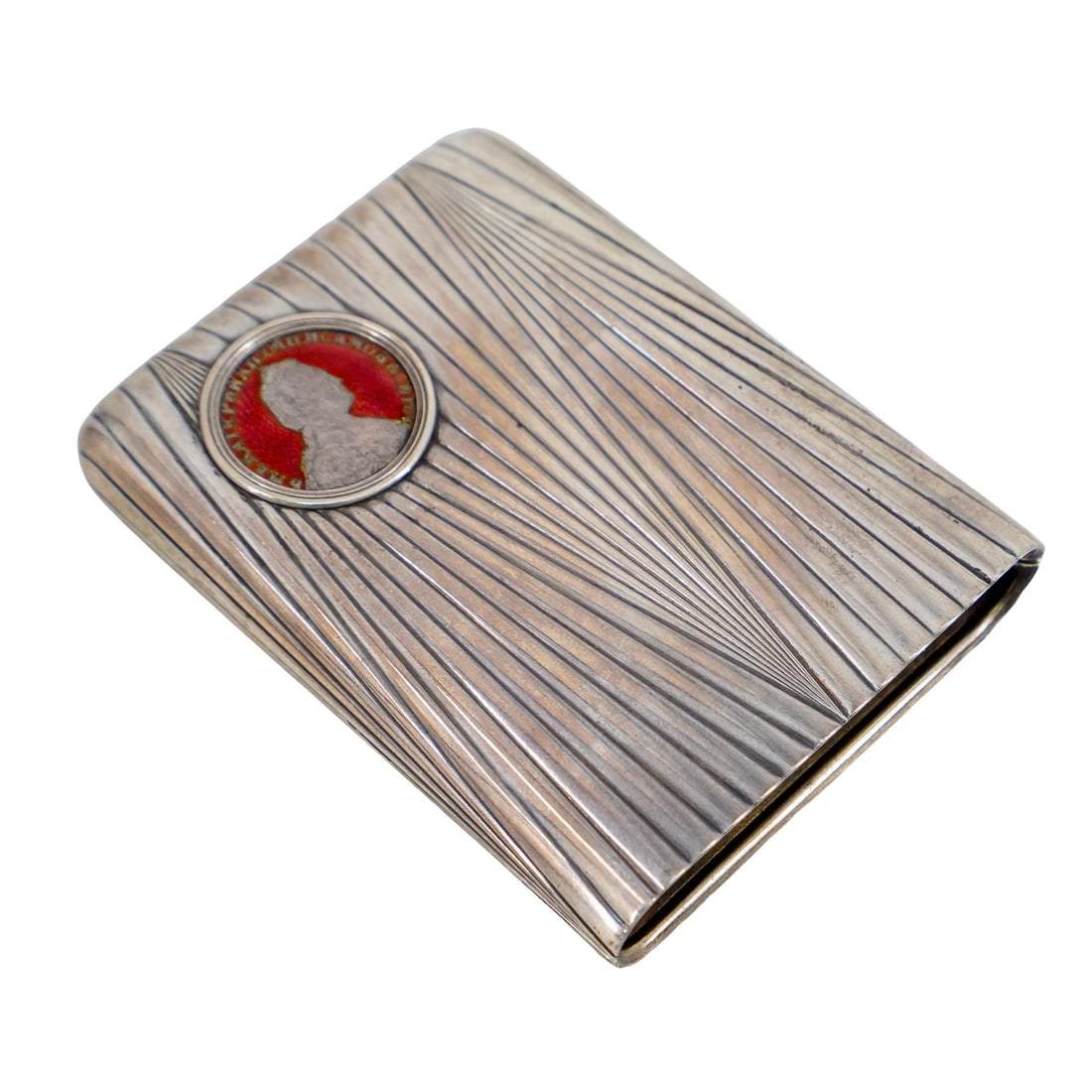 Faberge Silver Cheroot Enamel Cigarette Case (Anders Nevalainen) (1 of 8)