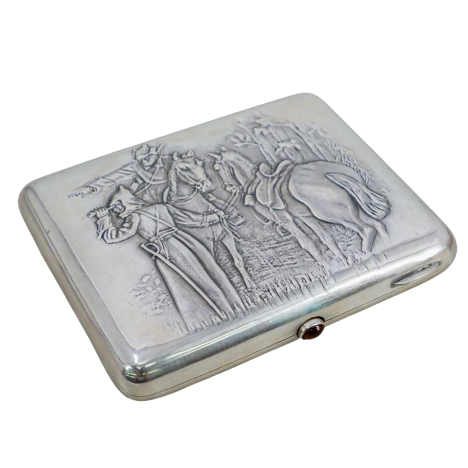 Soviet Silver Cigarette Case (1 of 7)