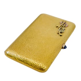 K. Faberge Gold Imperial Cigarette Case