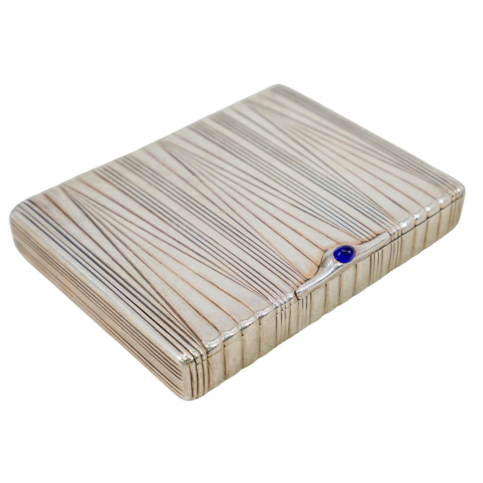 Russian Gilt-Silver Cigarette Case (Andrei Nevoli) (1 of 7)