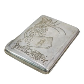 Russian Silver Cigarette Case