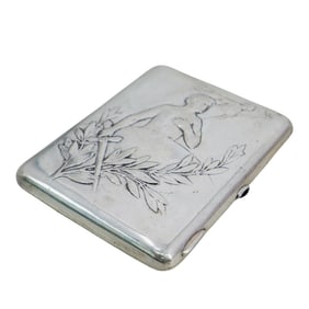 Russian Silver Cigarette Case
