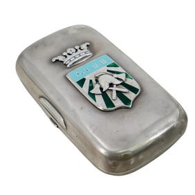 Russian Silver & Enamel Cigarette Case