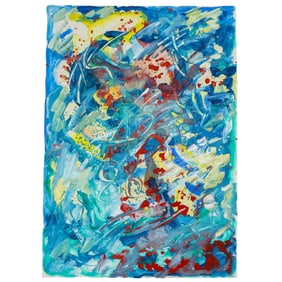 Anatoly Zverev (1931-1986) Abstract Composition Painting