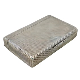 Russian Silver Cigarette Case