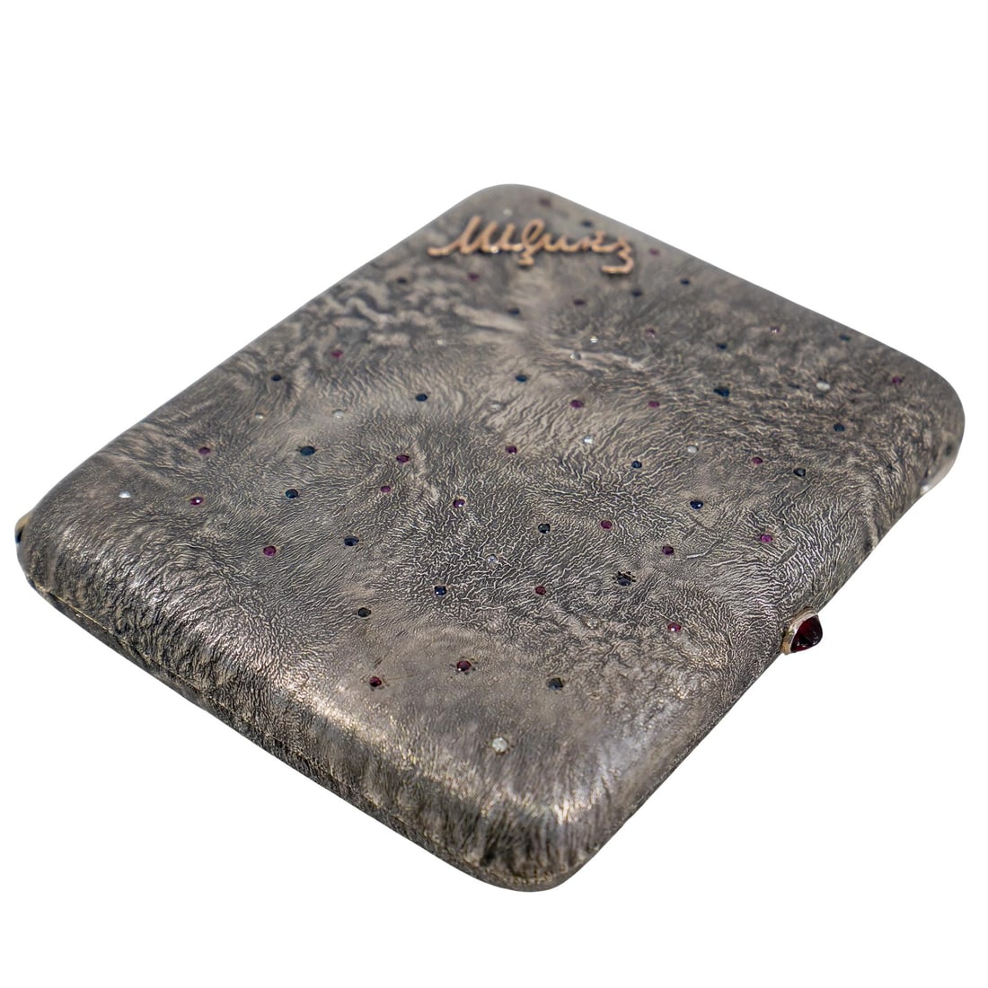 Russian Silver Samorodok Cigarette Case (1 of 7)