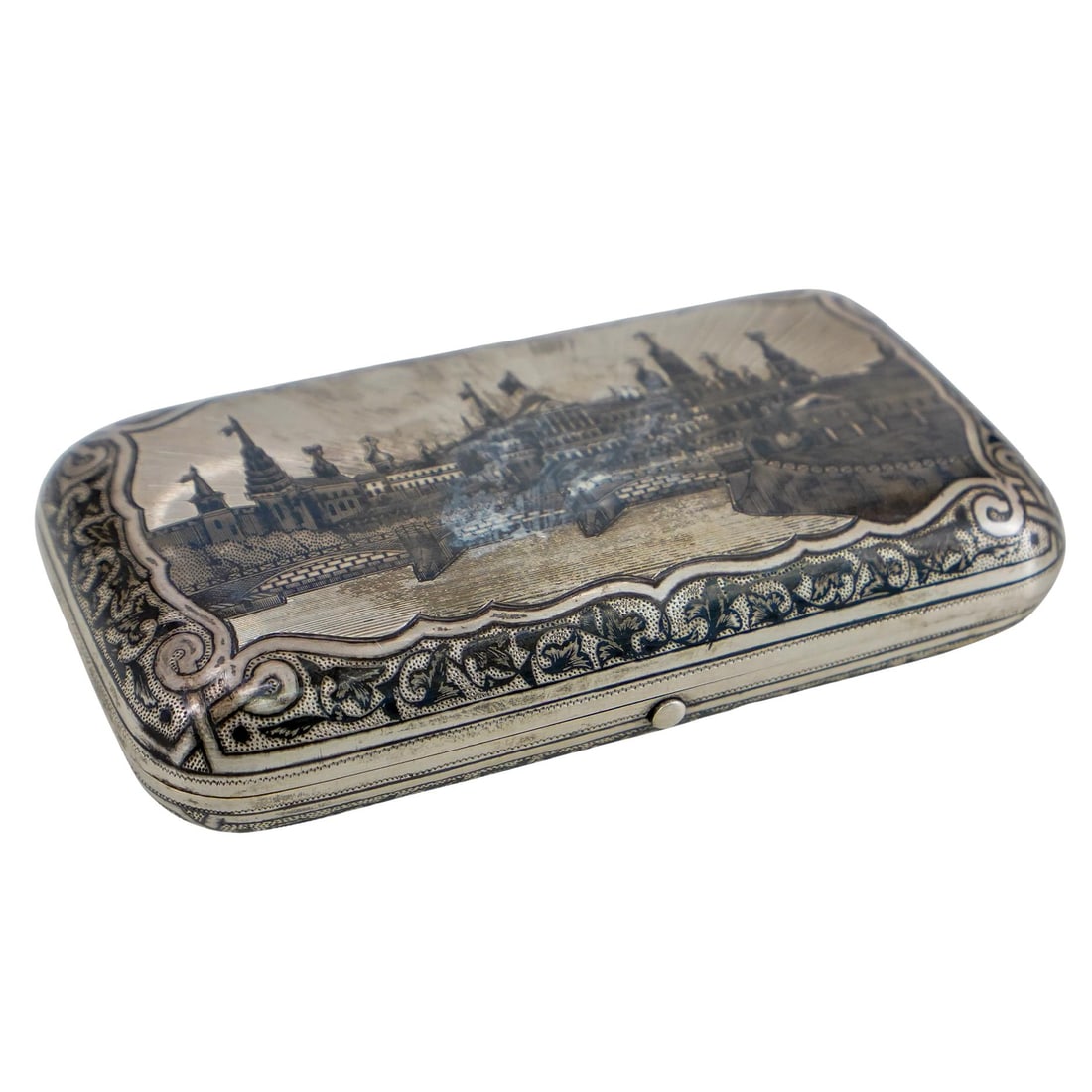 Russian Silver Niello Cigarette Case (1 of 7)