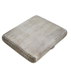 Russian Silver Cigarette Case