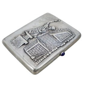 Soviet Silver Cigarette Case