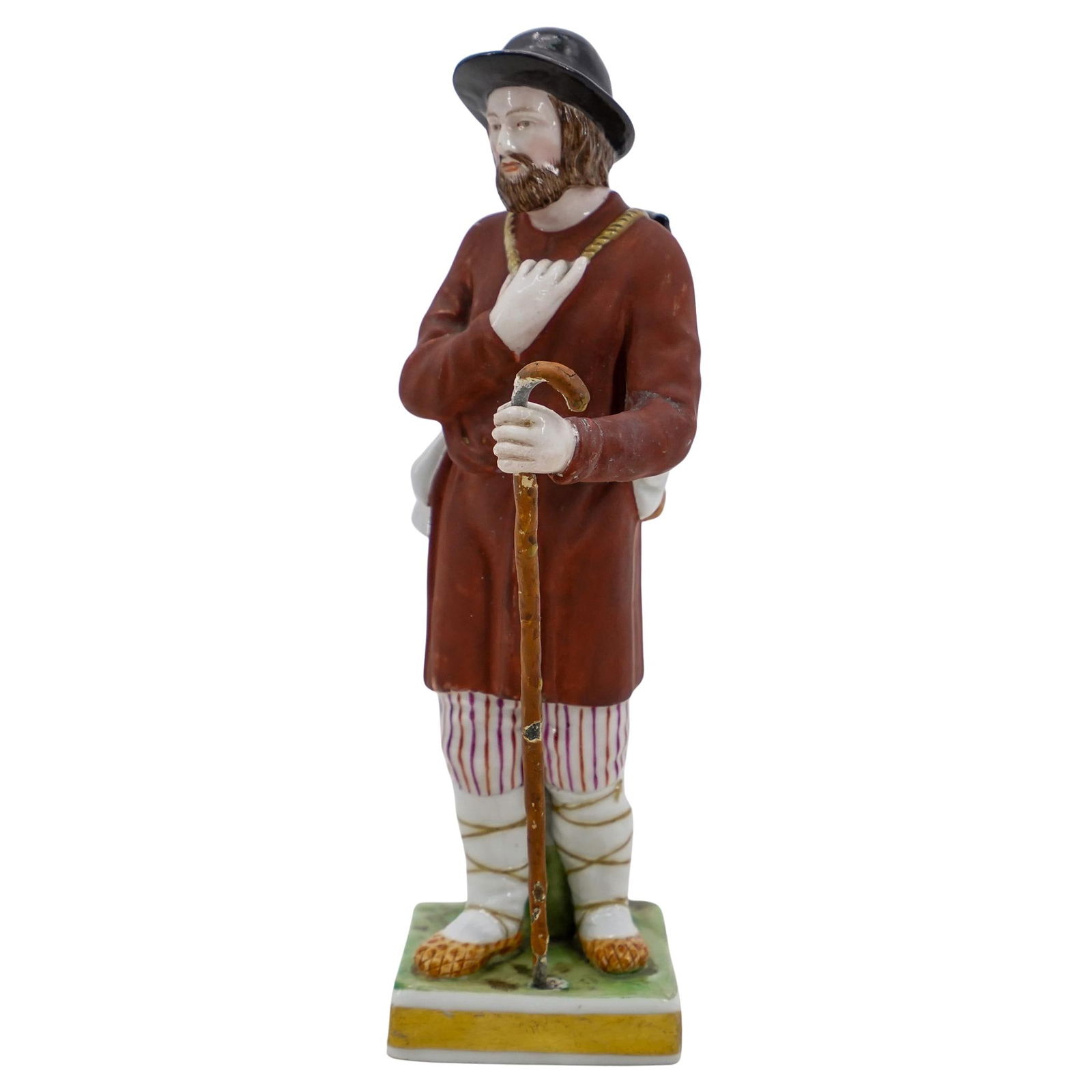 Gardner Porcelain Figure Of A Pilgrim (1 of 4)