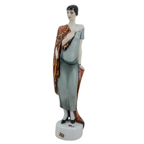 Soviet Porcelain Figure Of Anna Akhmatova (Lomonosov State Porcelain Factory)