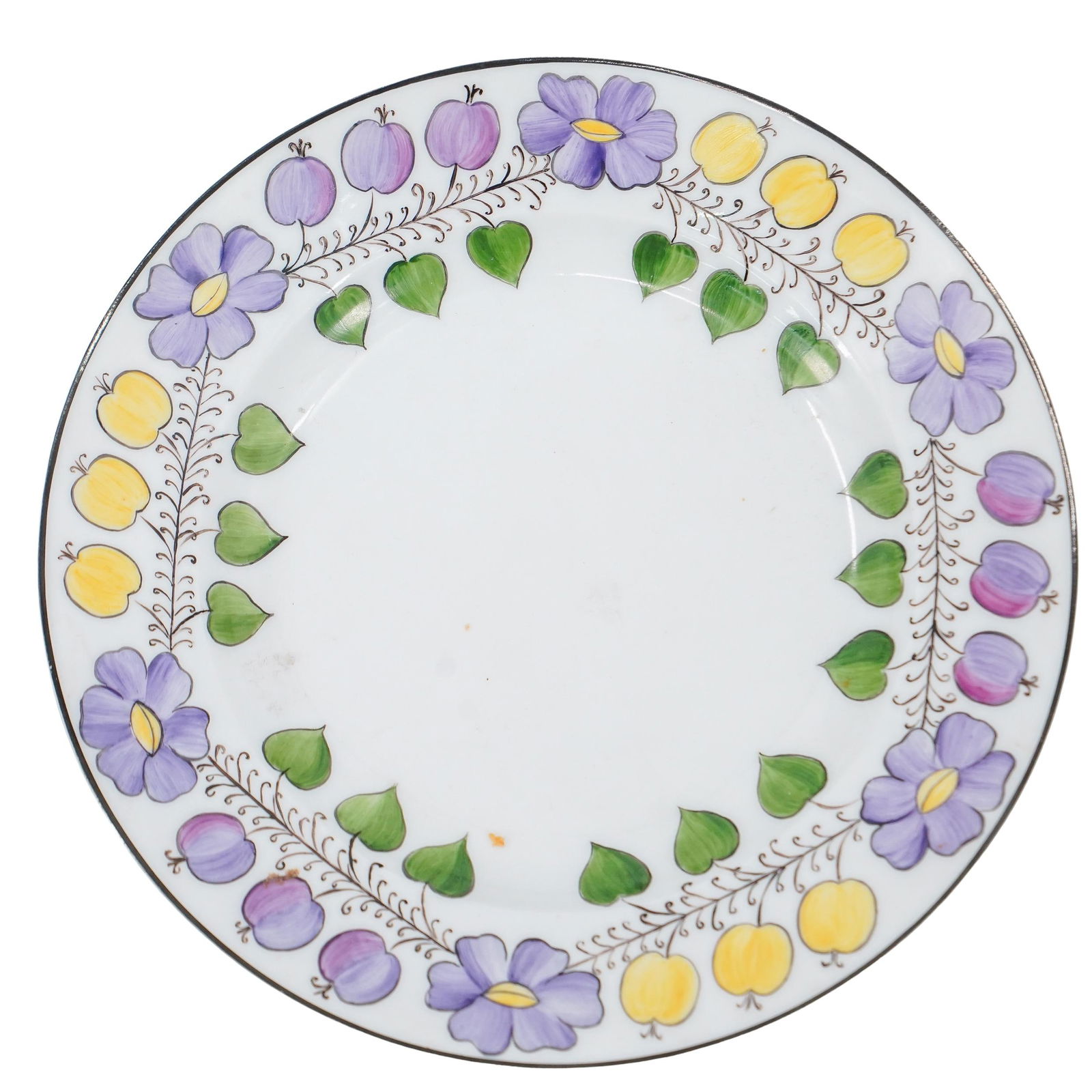 Russian Soviet Propaganda Porcelain Plate 1919 (1 of 6)