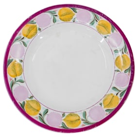 Russian Soviet Hand Painted Porcelain Plate