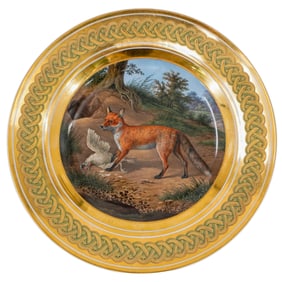 KPM Porcelain Portrait Plate