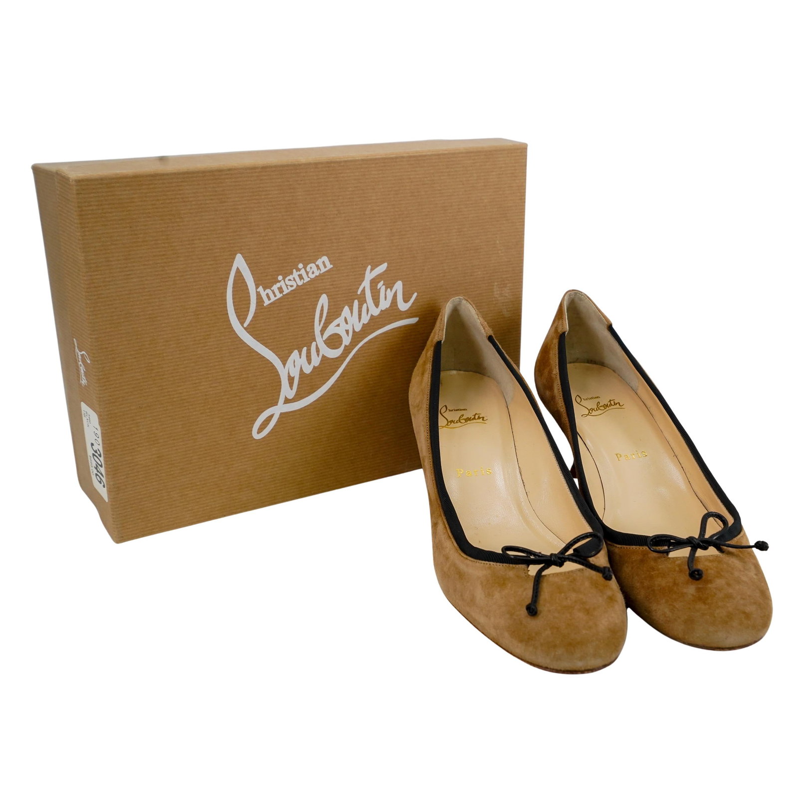 Christian Louboutin Neo Mars 45 Pumps: DESCRIPTION: "Neo Mars 45" pumps featuring suede. "Christian Louboutin Paris" at inside. "Christian Louboutin Made in Italy 41.5" on soles. Includes Christian Louboutin box and dustbag. CIRCA: Early 2